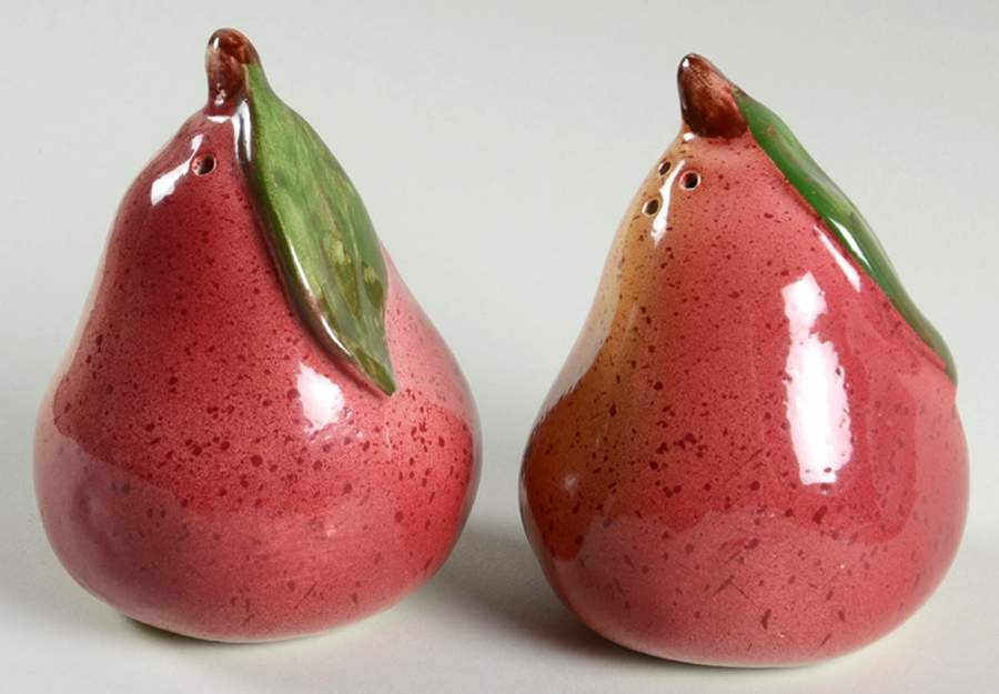 Bois D'Arc Tutti Fruitti Salt & Pepper Set by Essex Collection-1