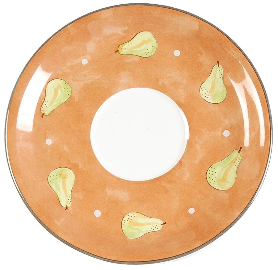 Bois D'Arc Tutti Fruitti Saucer for Flat Cup by Essex Collection-1