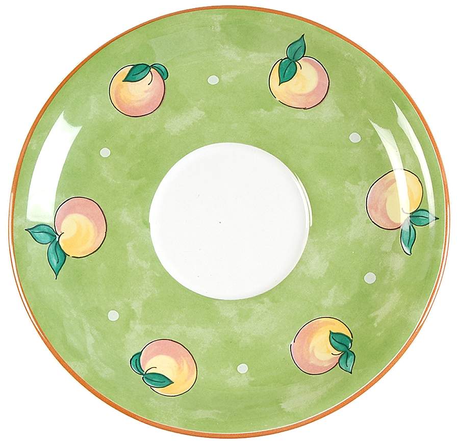 Bois D'Arc Tutti Fruitti Saucer for Flat Cup by Essex Collection-1