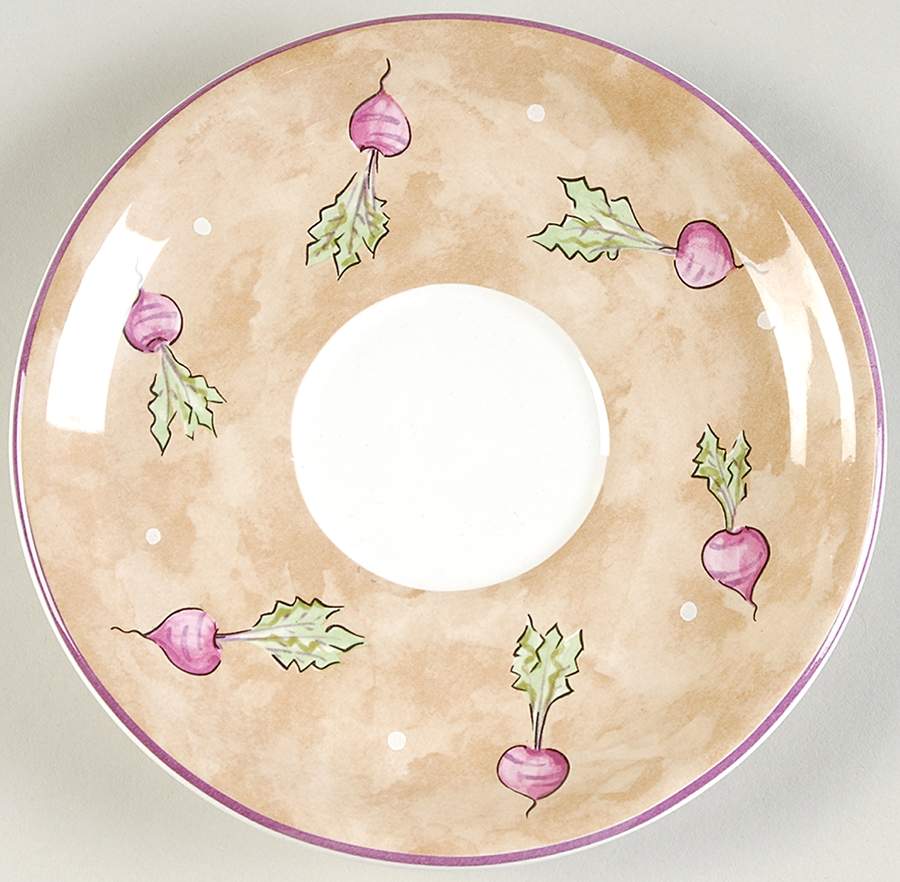 Bois D'Arc Tutti Fruitti Saucer for Flat Cup by Essex Collection-1