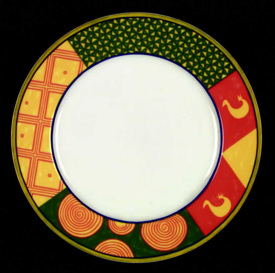 Kente Dinner Plate by Essex (Enviro-Safe)-1