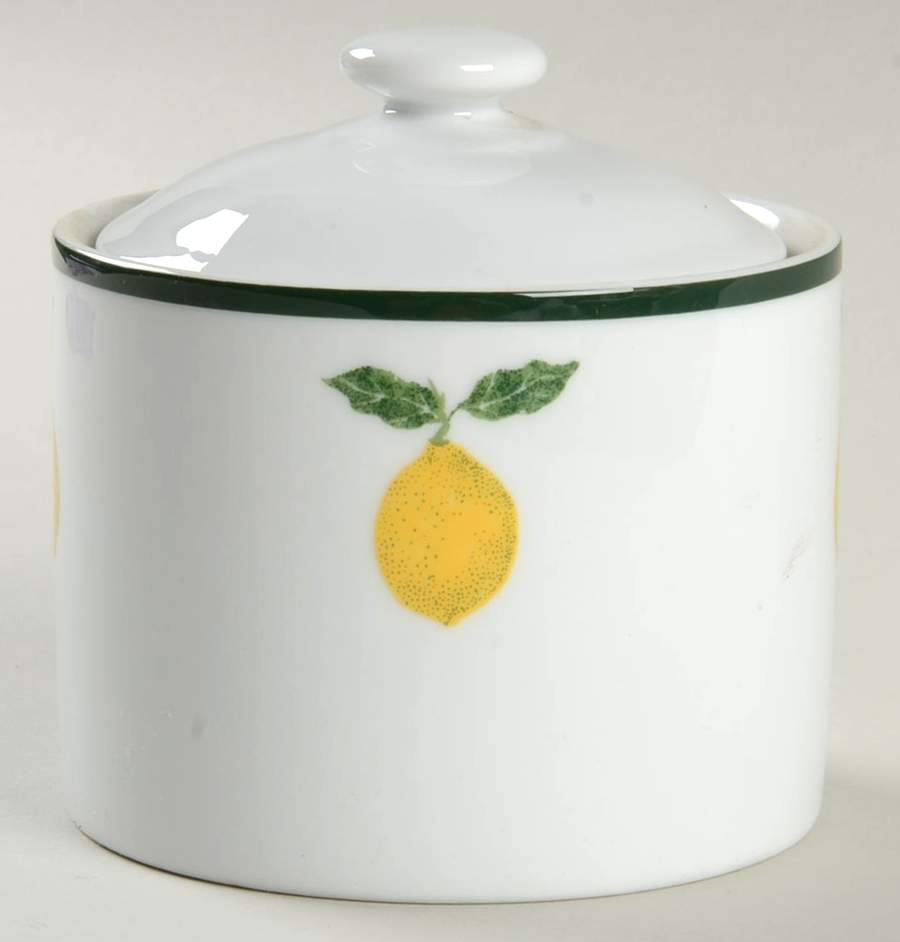 Lemon Tree Sugar Bowl & Lid by Essex (Enviro-Safe)-1