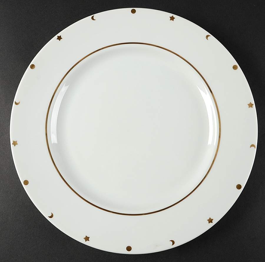 Sole E Luna Gold 12" Chop Plate (Round Platter) by Essex (Enviro-Safe)-1
