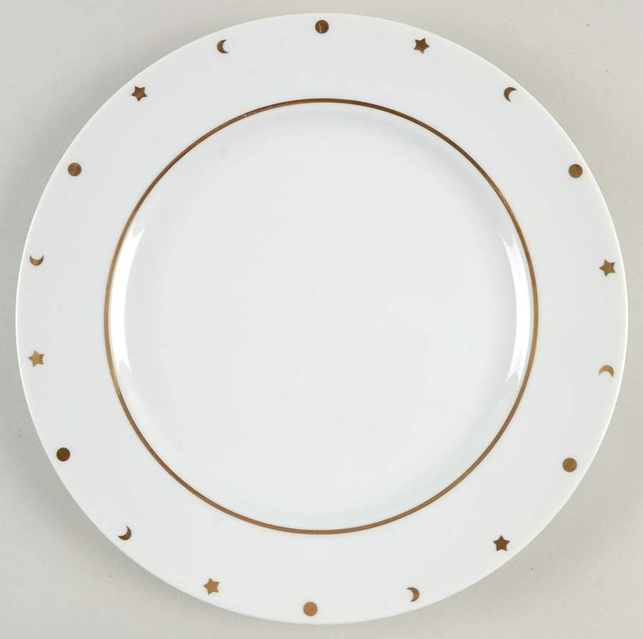 Sole E Luna Gold Dinner Plate by Essex (Enviro-Safe)-1