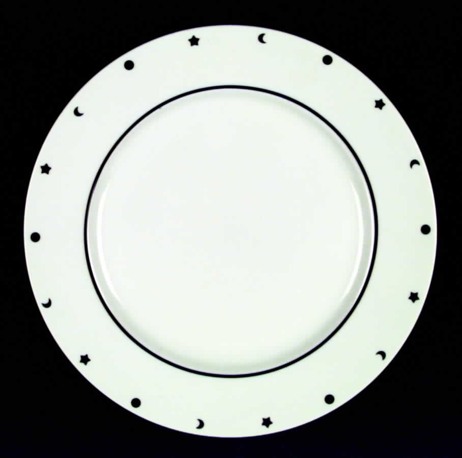 Sole E Luna Black Dinner Plate by Essex (Enviro-Safe)-1