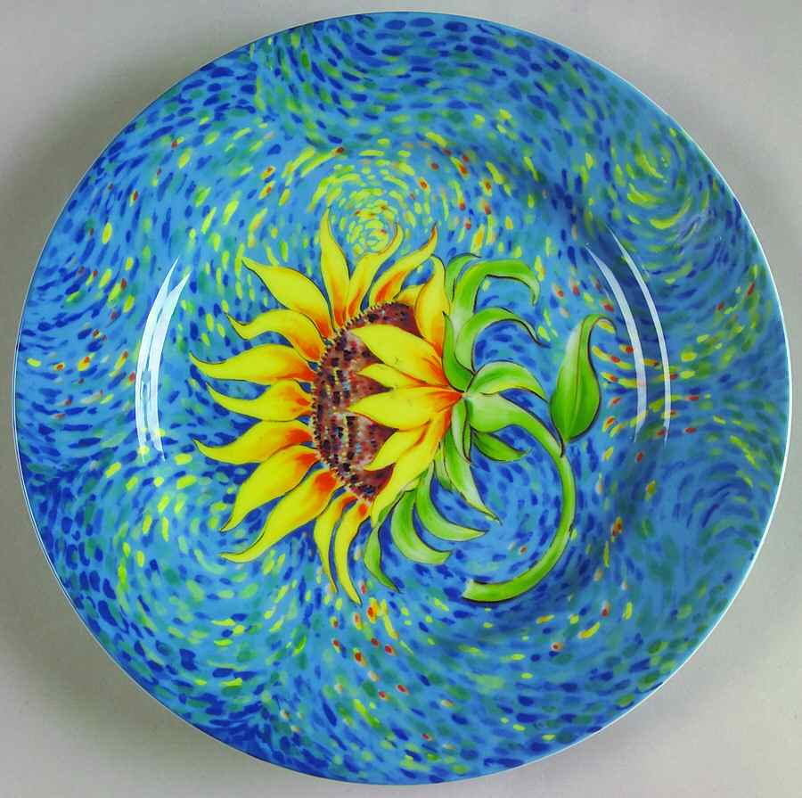 Sunflower Salad Plate by Essex (Enviro-Safe)-1