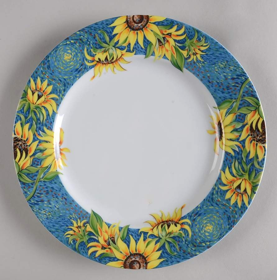 Sunflower 12" Chop Plate (Round Platter) by Essex (Enviro-Safe)-1