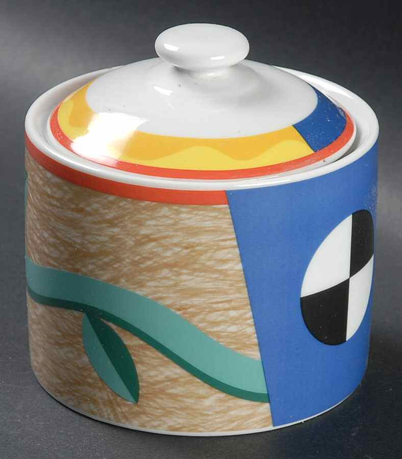 Vine Song Sugar Bowl & Lid by Essex (Enviro-Safe)-1