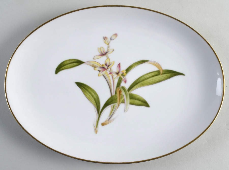 Lillian 12" Oval Serving Platter by Eterna-1
