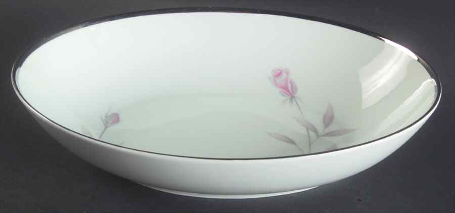 Dusty Rose 10" Oval Vegetable Bowl by Eternal-1