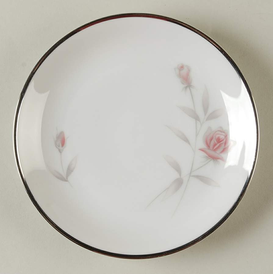 Dusty Rose Bread & Butter Plate by Eternal-1