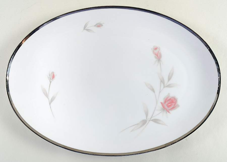 Dusty Rose 14" Oval Serving Platter by Eternal-1