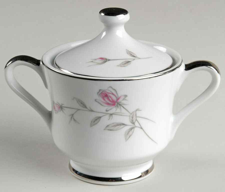 Lasting Rose Sugar Bowl & Lid by Eternal-1