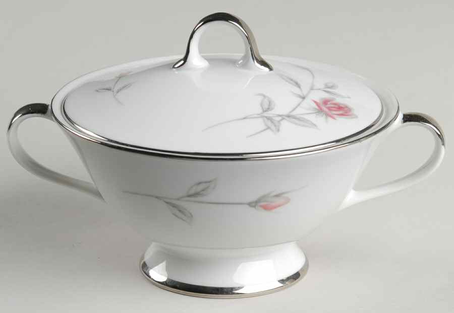 Lasting Rose Sugar Bowl & Lid by Eternal-1