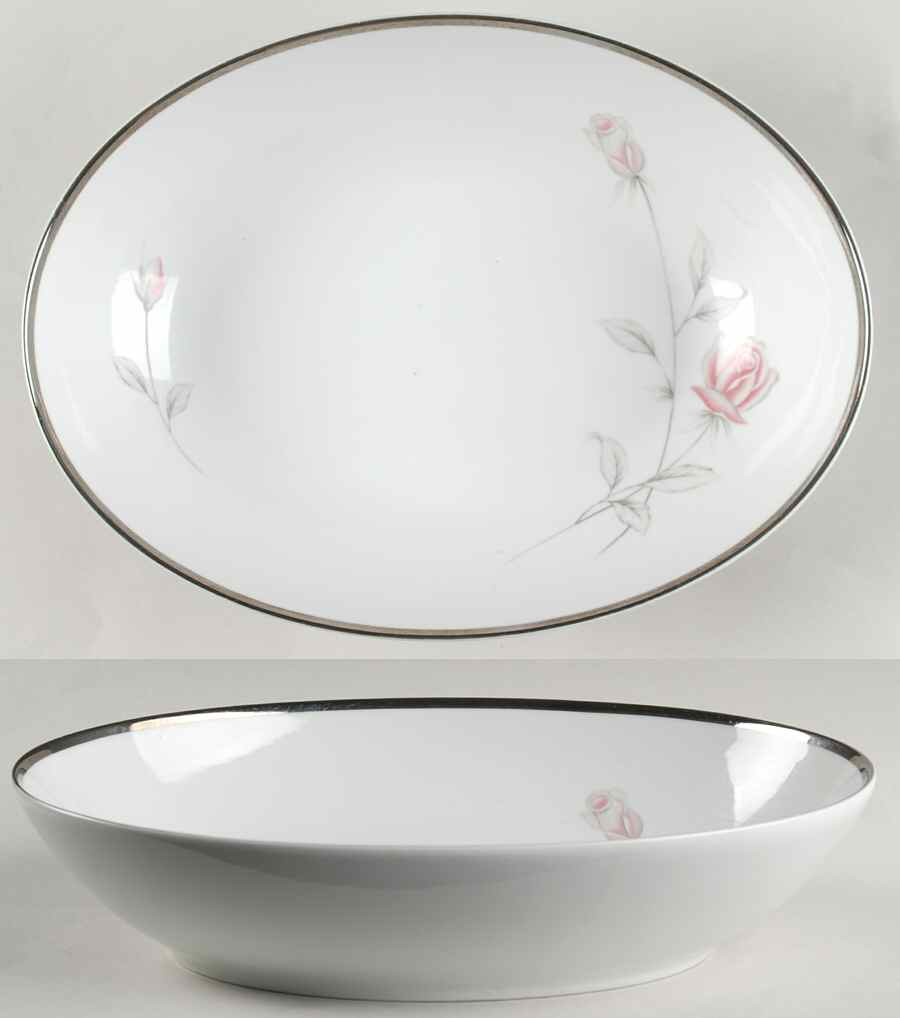 Lasting Rose 10" Oval Vegetable Bowl by Eternal-1