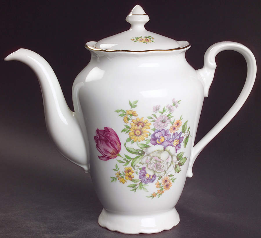 Bouquet Coffee Pot & Lid by Europa-1