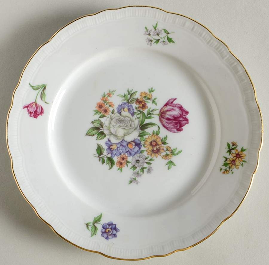 Bouquet Bread & Butter Plate by Europa-1