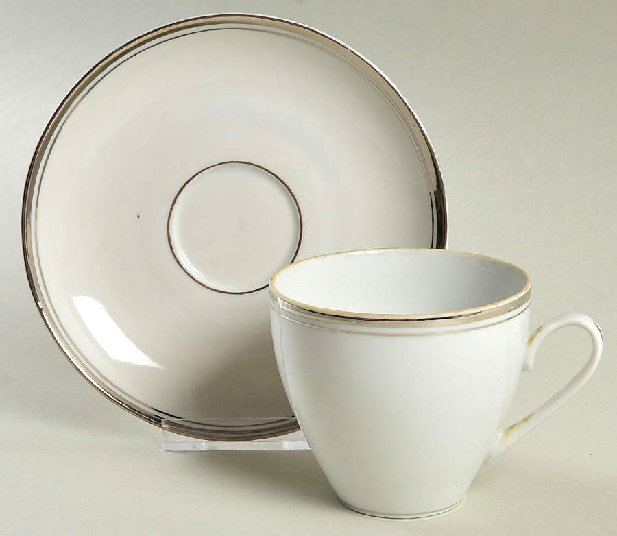 Engagement Flat Cup & Saucer Set by Europa-1