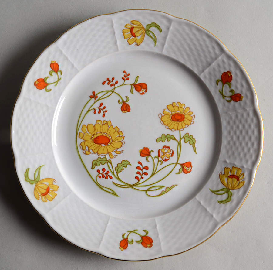 Fleurs Des Champs Salad Plate by Europa-1
