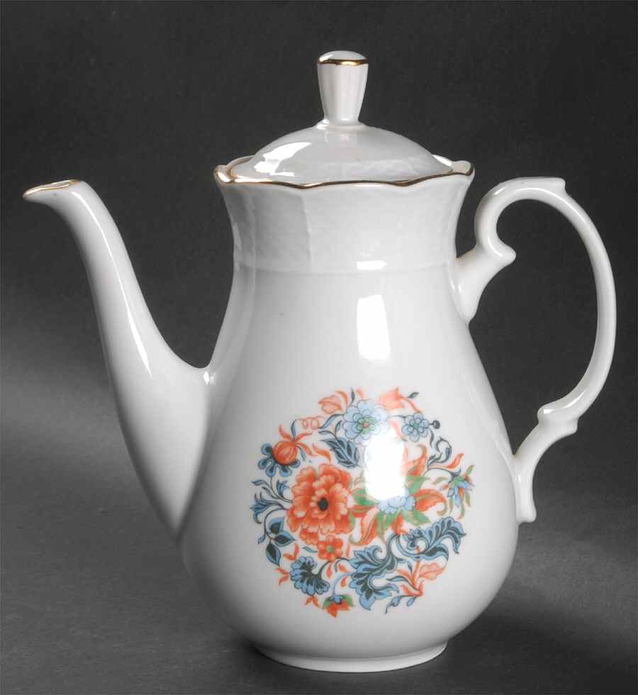 Imari Coffee Pot & Lid by Europa-1