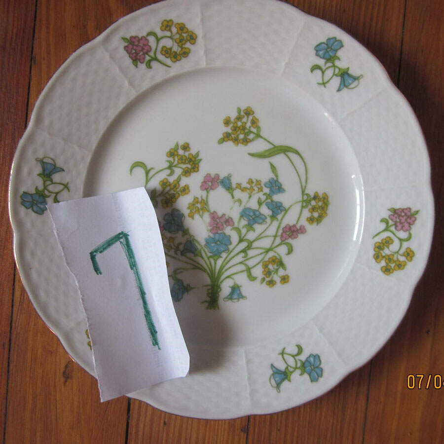 Jeunes Fleurs Salad Plate by Europa-1