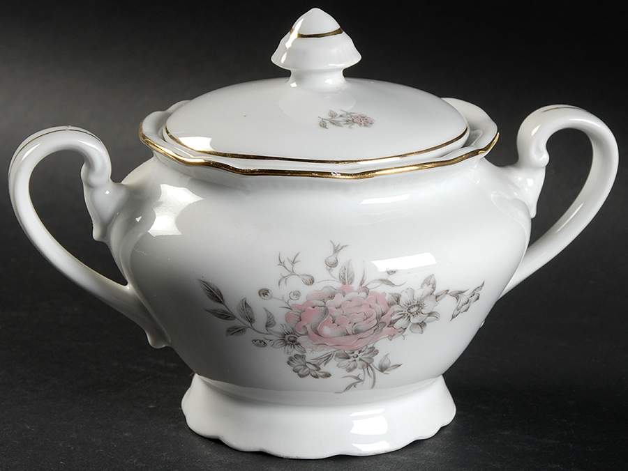 Maria (Rope Edge) Sugar Bowl & Lid by Europa-1