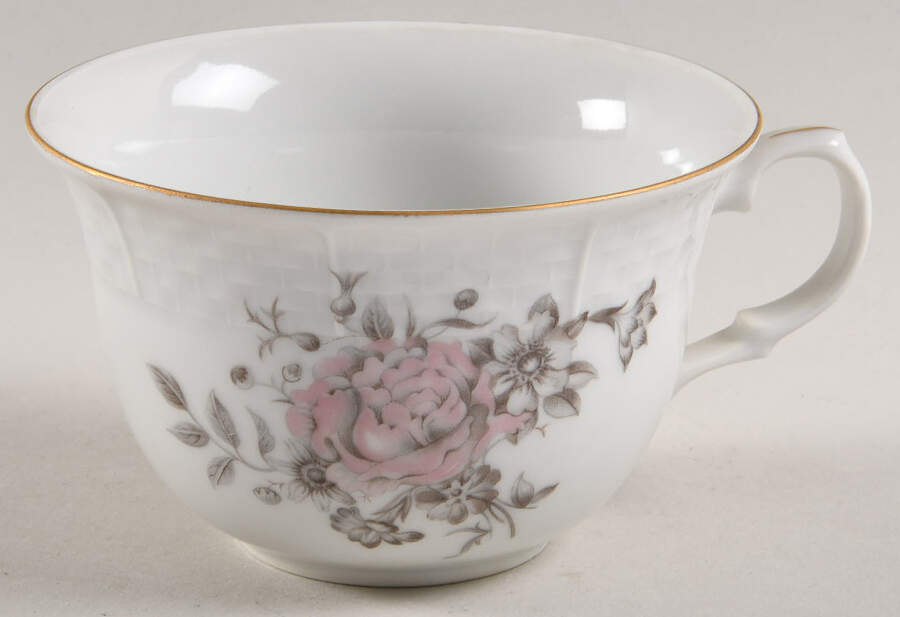 Maria (Basketweave Edge) Flat Cup by Europa-1