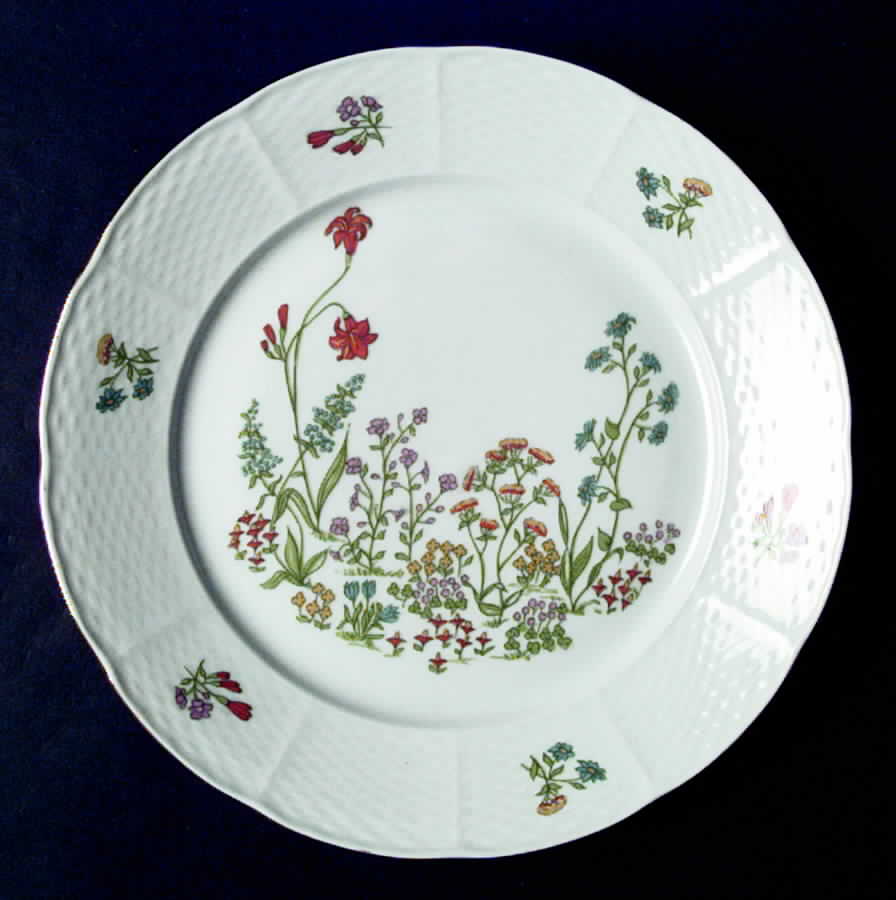 Mille Fleurs Dinner Plate by Europa-1