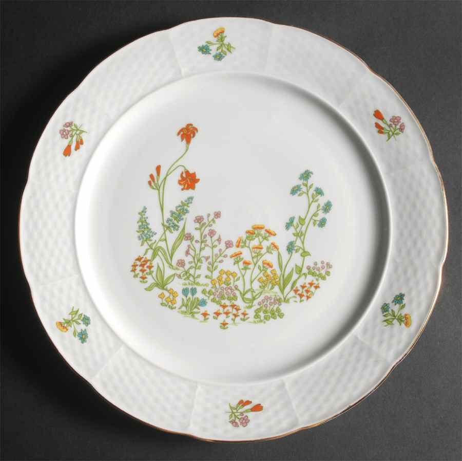 Mille Fleurs 12" Chop Plate (Round Platter) by Europa-1