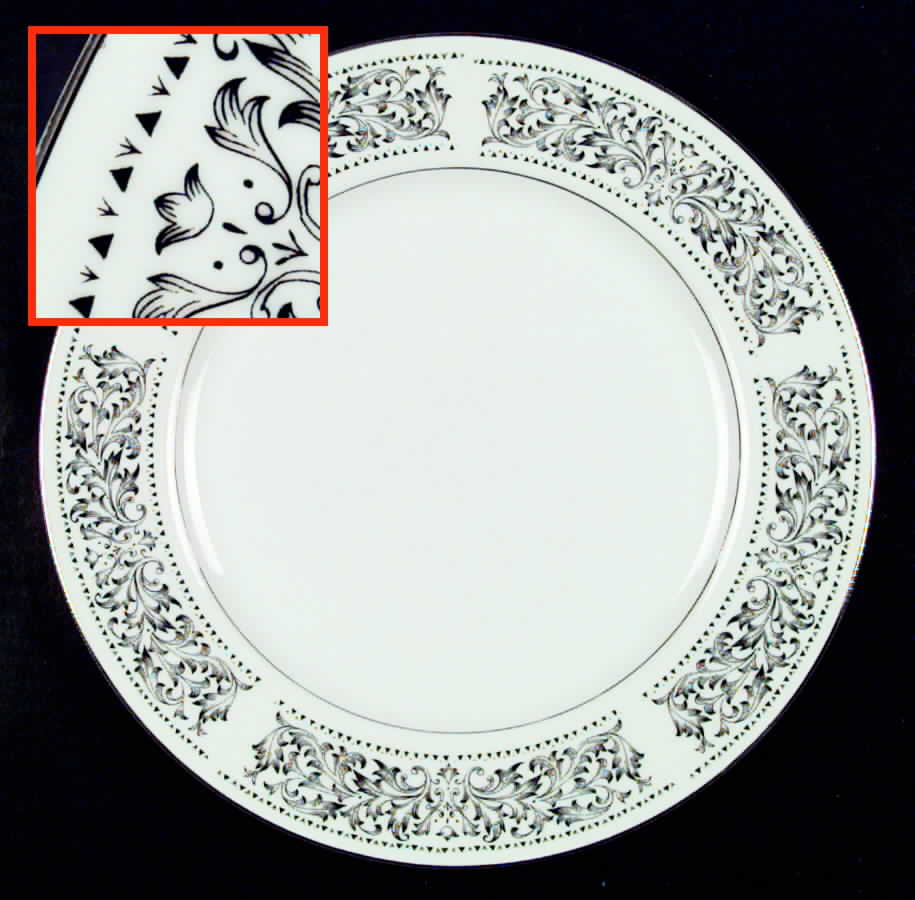 Valencia (Japan) Dinner Plate by Everbrite (Japan)-1