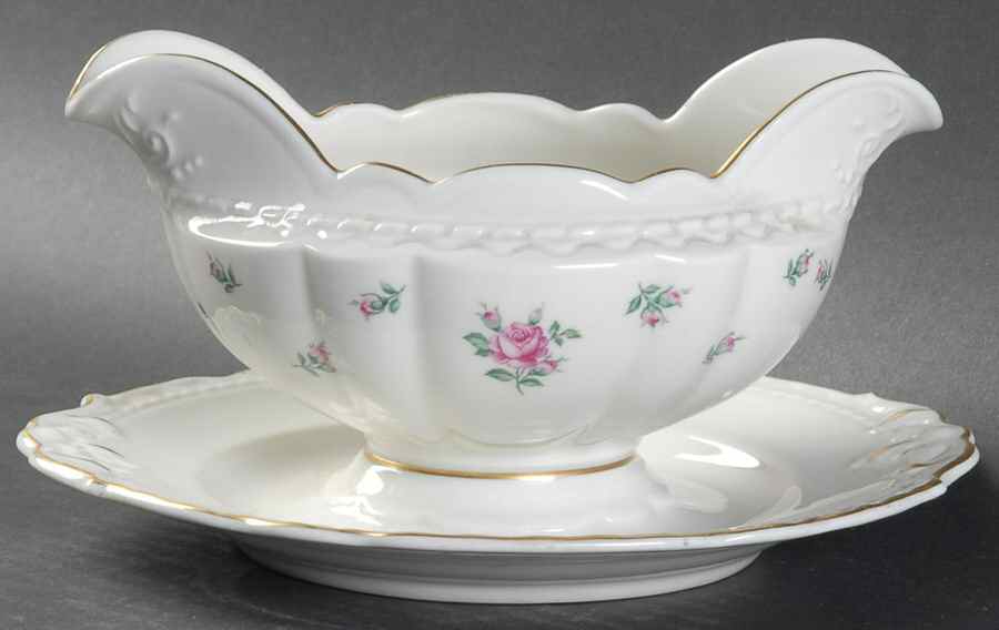 EXC2 Gravy Boat with Attached Underplate by Exclusive-1