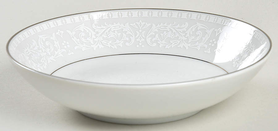 Bridal Brocade (Coupe) Fruit/Dessert (Sauce) Bowl by Executive House-1