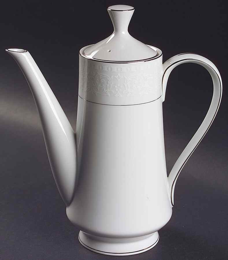 Bridal Brocade (Coupe) Coffee Pot & Lid by Executive House-1