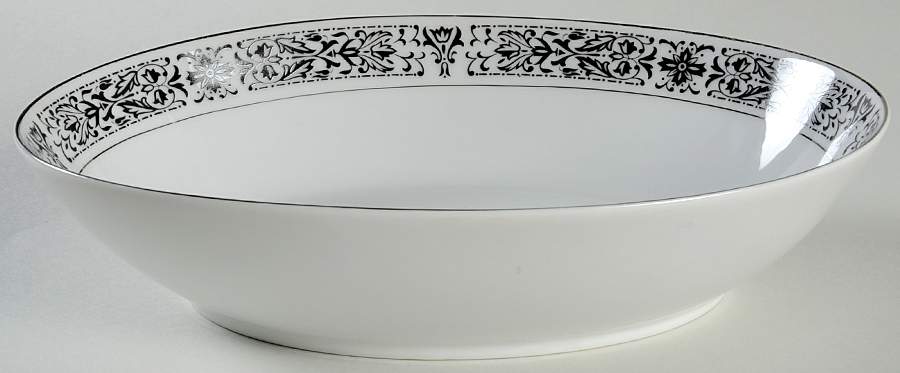 Prestege 10" Oval Vegetable Bowl by Executive House-1