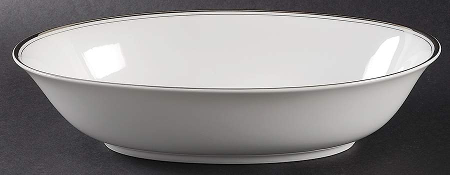 Sophisticate 10" Oval Vegetable Bowl by Executive House-1
