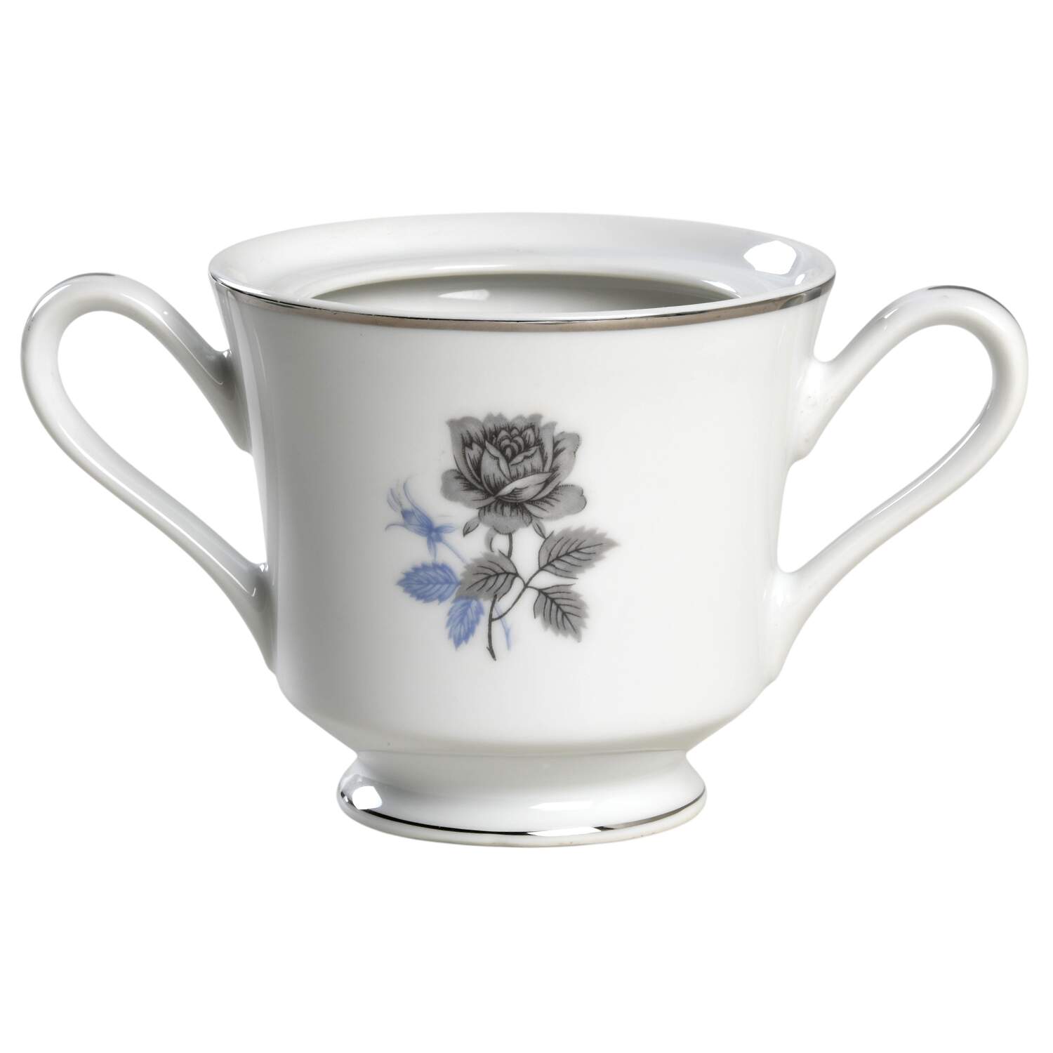 Twilight Rose Sugar Bowl No Lid by Executive House-1