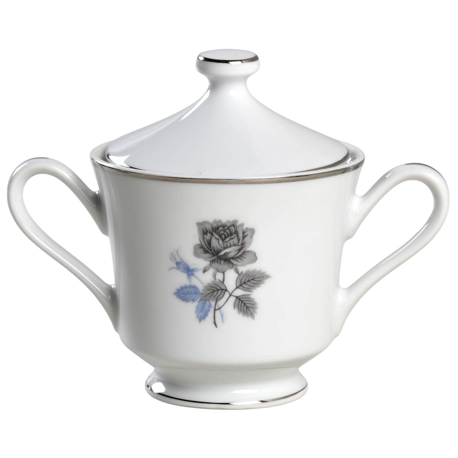 Twilight Rose Sugar Bowl & Lid by Executive House-1