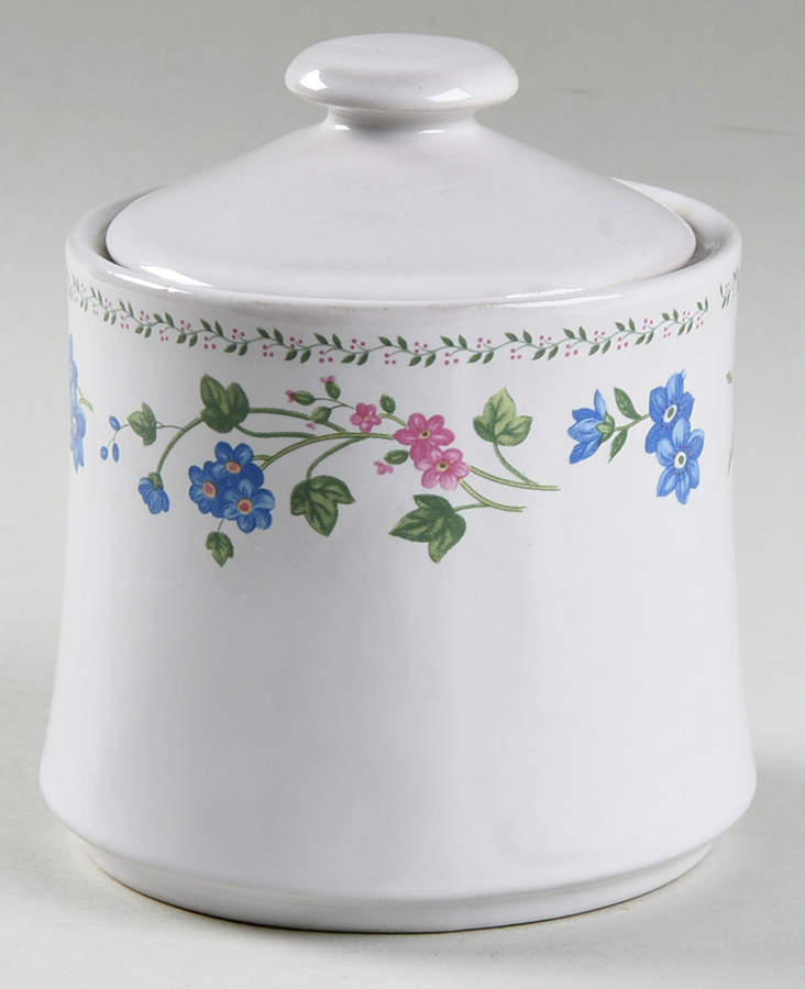 English Garden Sugar Bowl & Lid by Excel-1