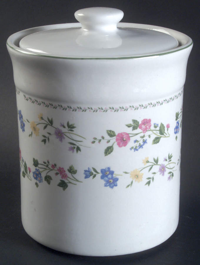 English Garden Extra Large Canister & Lid by Excel-1