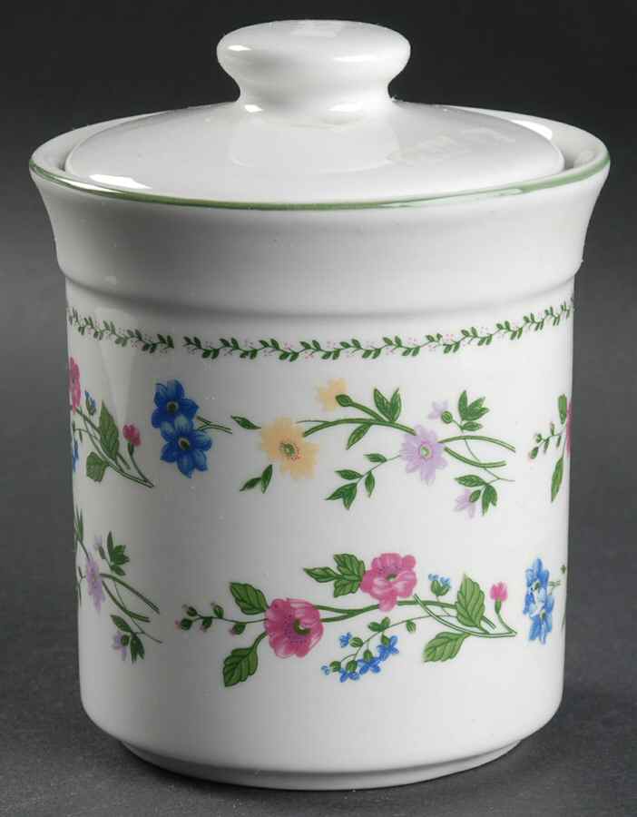 English Garden Small Canister & Lid by Excel-1