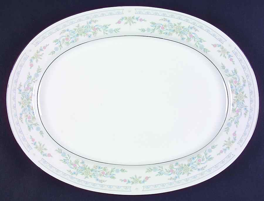 Somerset 14" Oval Serving Platter by Excel-1