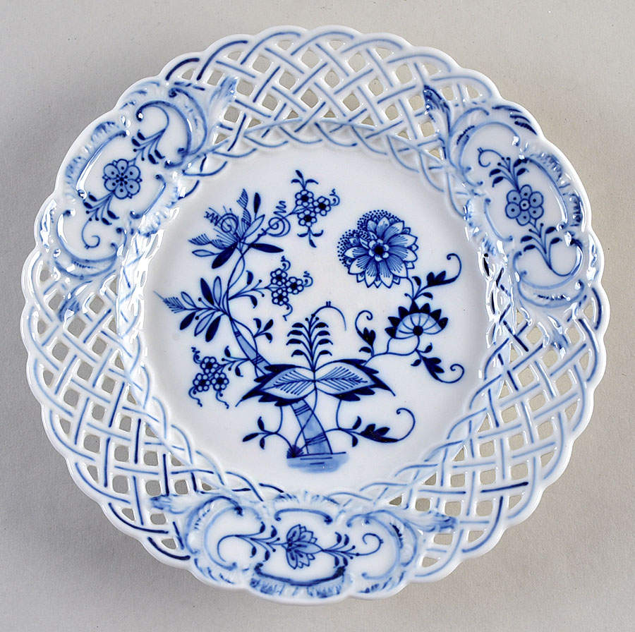 ERT1 Pierced Bread & Butter Plate by Ernst Teichert-1