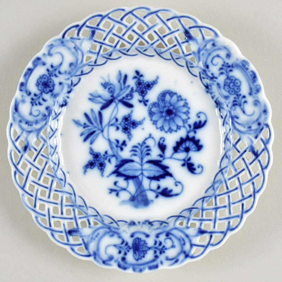 ERT1 Pierced Bread & Butter Plate by Ernst Teichert-1