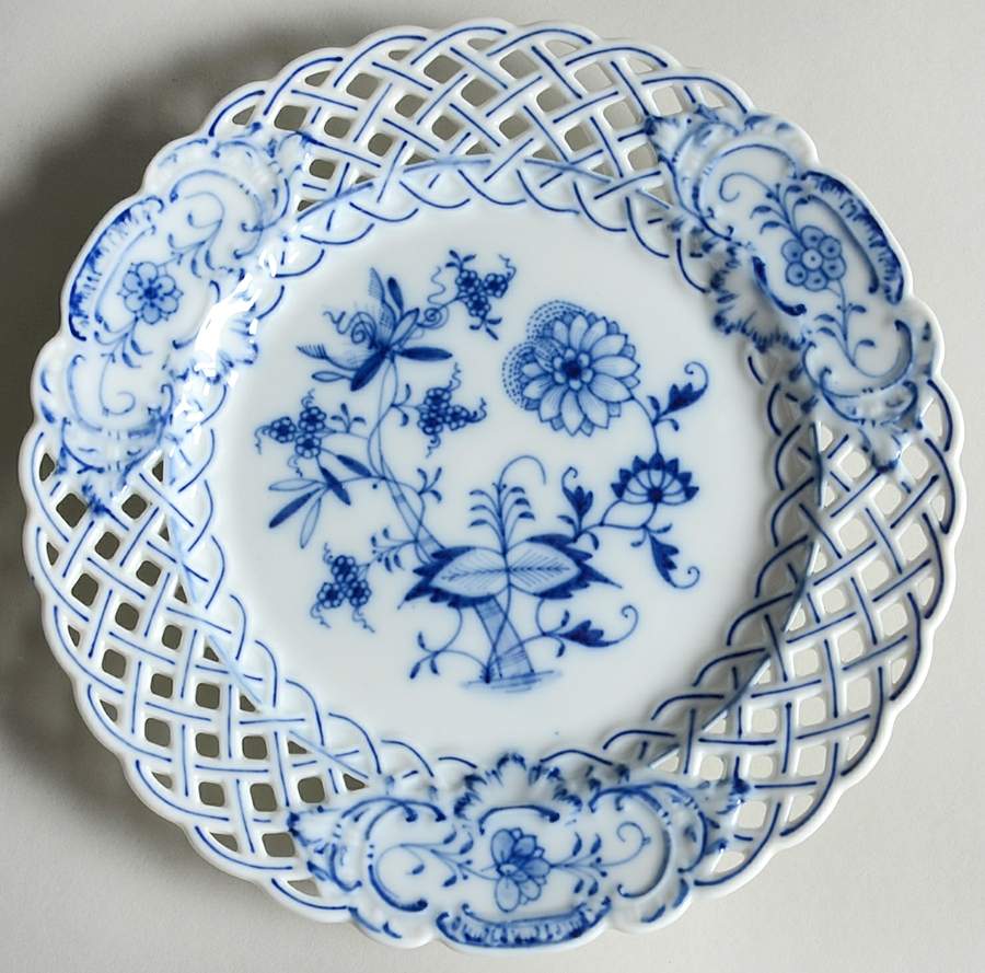 ERT1 Pierced Dessert/Pie Plate by Ernst Teichert-1