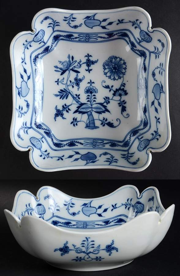 ERT1 9" Square Vegetable Bowl by Ernst Teichert-1