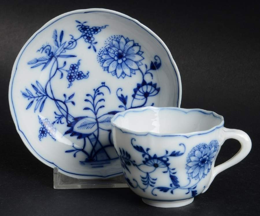 ERT1 Flat Demitasse Cup & Saucer Set by Ernst Teichert-1