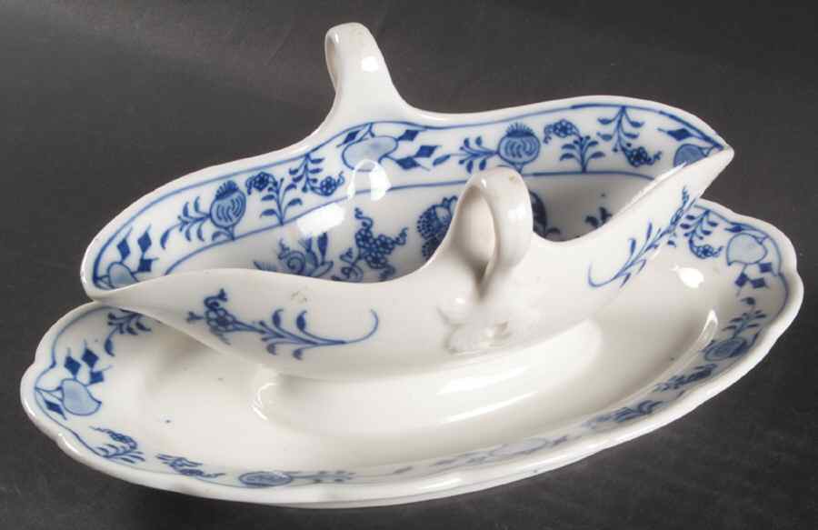 ERT1 Gravy Boat with Attached Underplate by Ernst Teichert-1