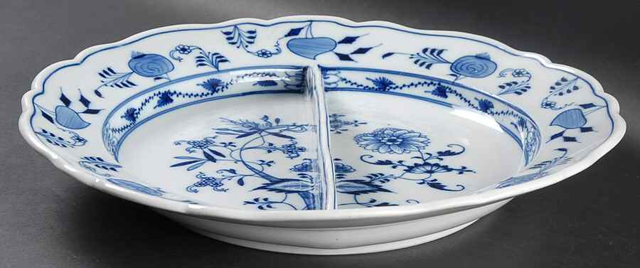ERT1 Round Divided Vegetable Bowl by Ernst Teichert-1