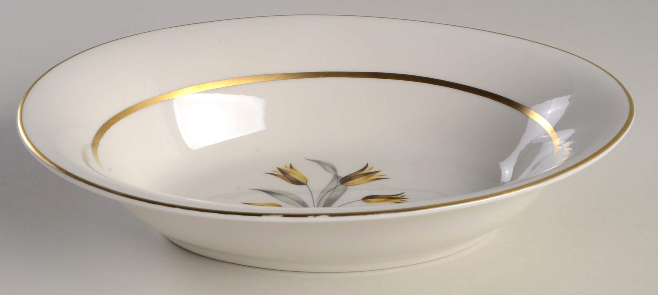 EMB48 10" Oval Vegetable Bowl by Embassy (American)-1