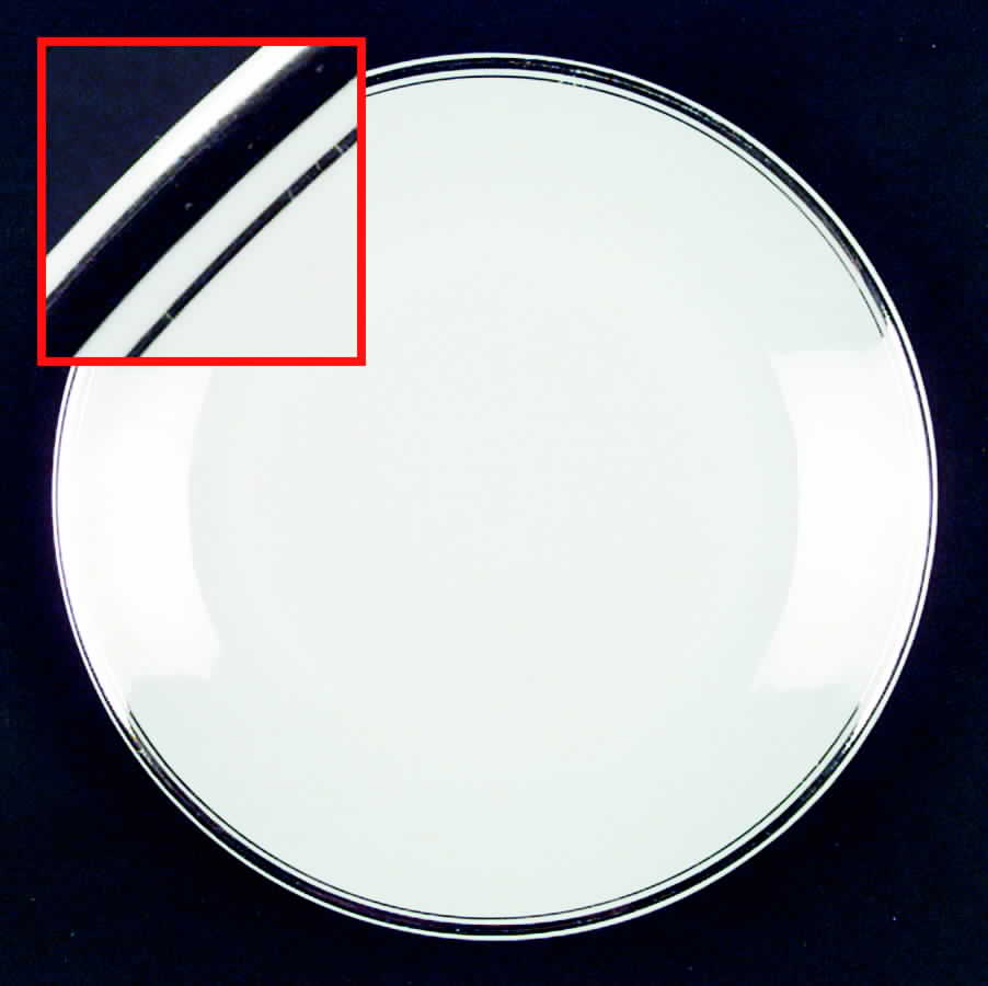 Platina Dinner Plate by Embassy (Poland)-1